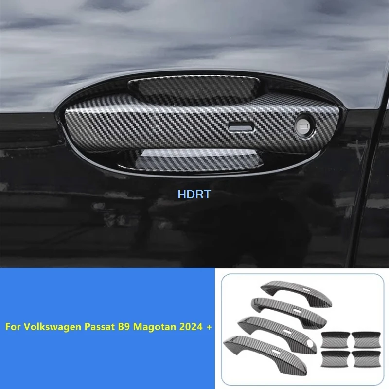 

Накладки на ручки дверей автомобиля, защитные декоративные аксессуары, внешние наклейки для Volkswagen Passat B9 VW Magotan 2024+