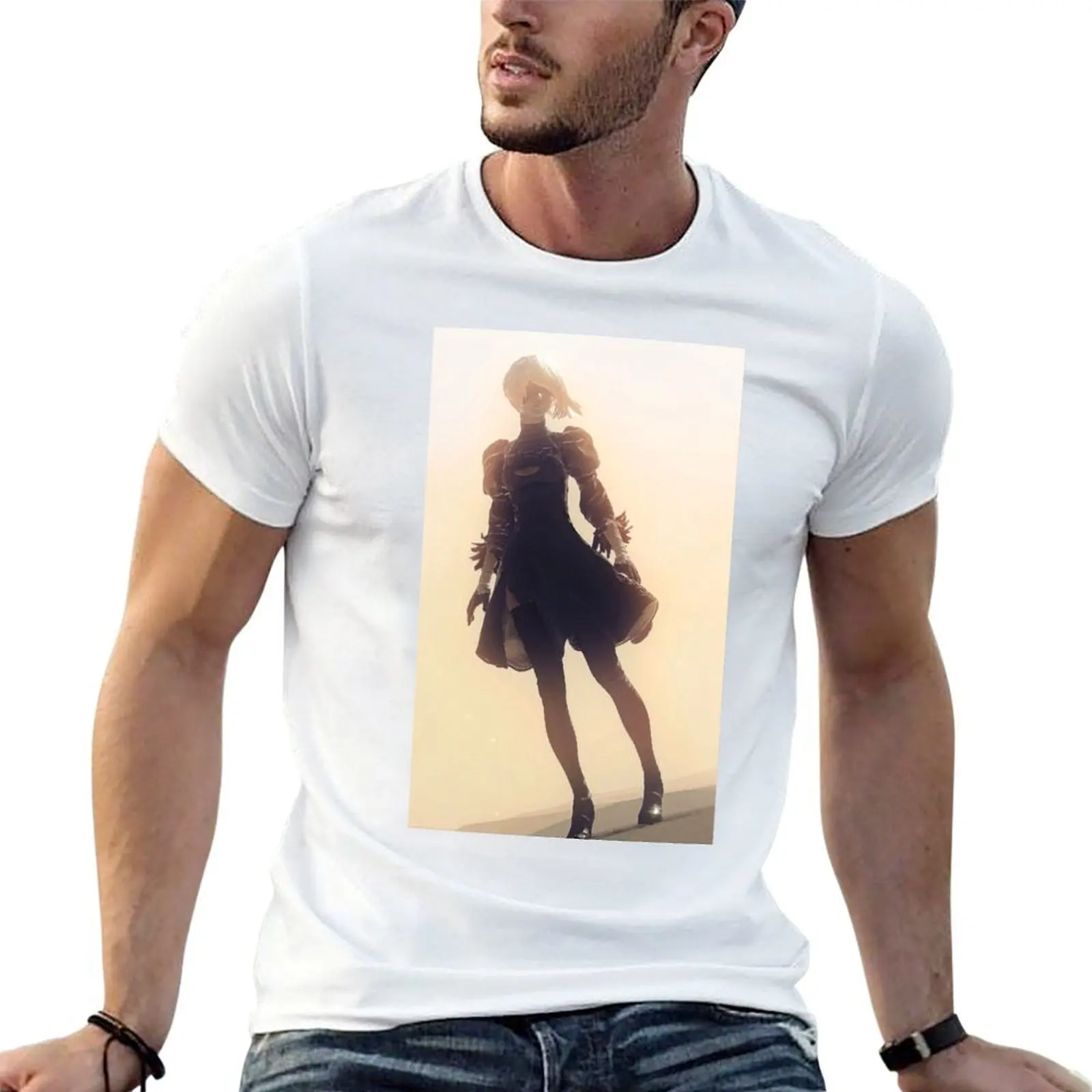 2B T-Shirt Daily Wear Plain Short Sleeve Shirt