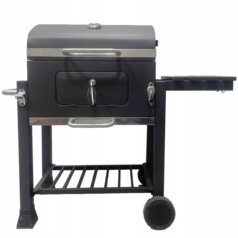 Premium Steel BBQ Charcoal Grill for Home Garden & Backyard Auto Ignition Heavy Duty