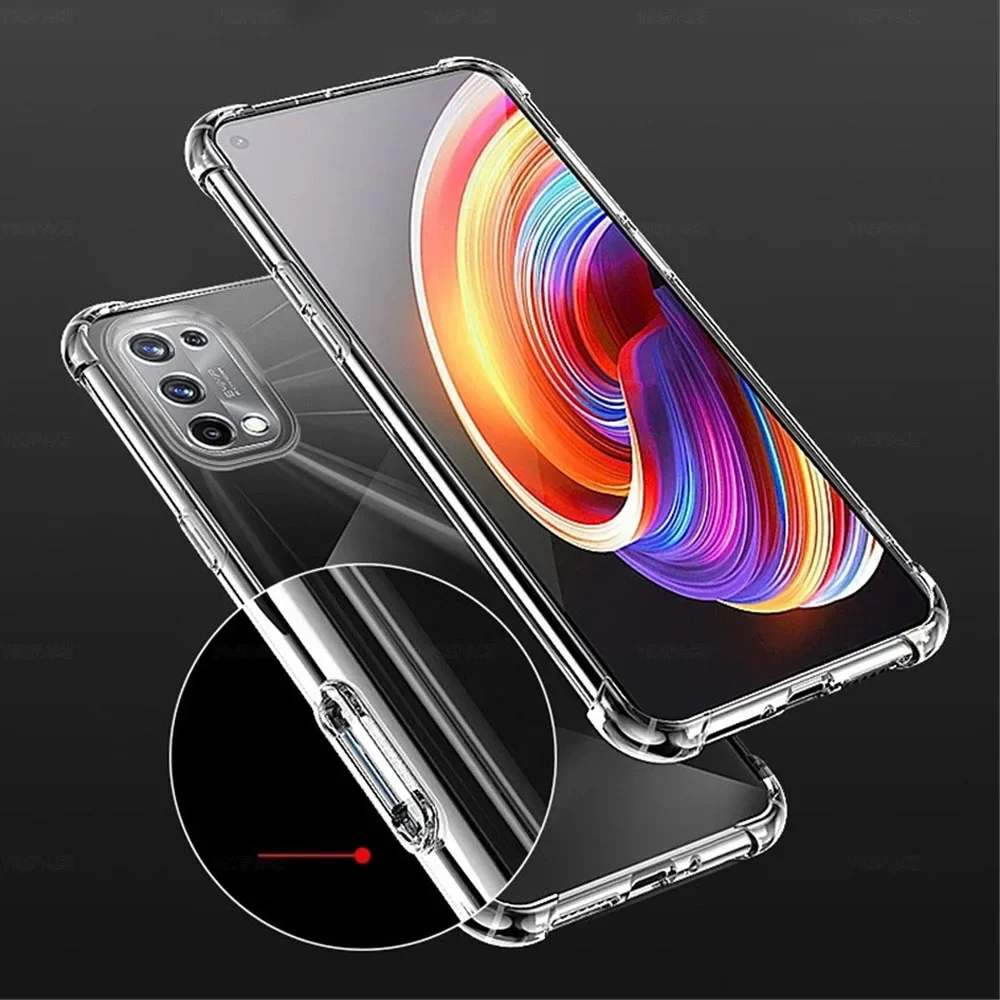 حافظة من السيليكون الشفاف المقاوم للصدمات لهاتف OPPO Find X 2 3 5 6 7 X2 X3 X5 X6 Pro Neo Lite X7 Ultra Soft غطاء حماية خلفي من البولي يوريثان