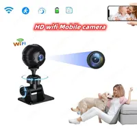 HD Mini Camera Wifi Smart Home Security IP Webcam Remote Monitoring IR Night Vision Small Camcorder Bracket Inblvisie Espia Cam