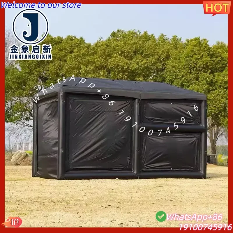 2026Hot Inflatable Camping Tent PVC Oxford Four-season Portable Anti-UV Water-proof 6 for Family 4 People