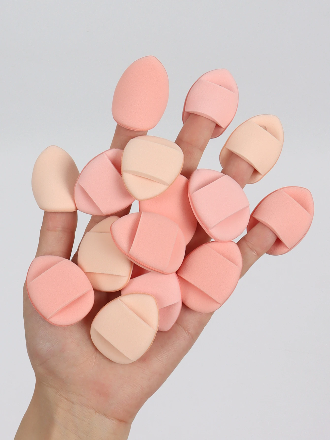 Finger Air Cushion ฟองน้ําแป้งพัฟชุดแต่งหน้าแป้งพัฟ Liquid Foundation Foundation คอนซีลเลอร์แต่งหน้าพัฟขายส่ง