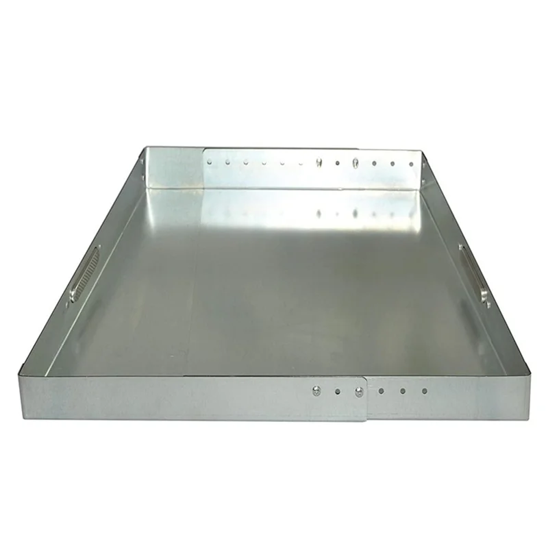 Fireplace Tray-Expandable/Adjustable Ash Pan With Handles for Up to 30Inch Fire Place Grate-Nuts and Bolts Included