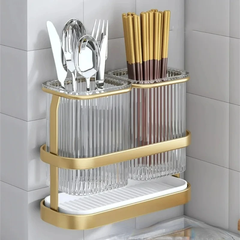 Organizer Utensil Holder Chopstick Storage Rack Cutlery Sink Chopsticks  Kitchen Spoon Fork Drain   