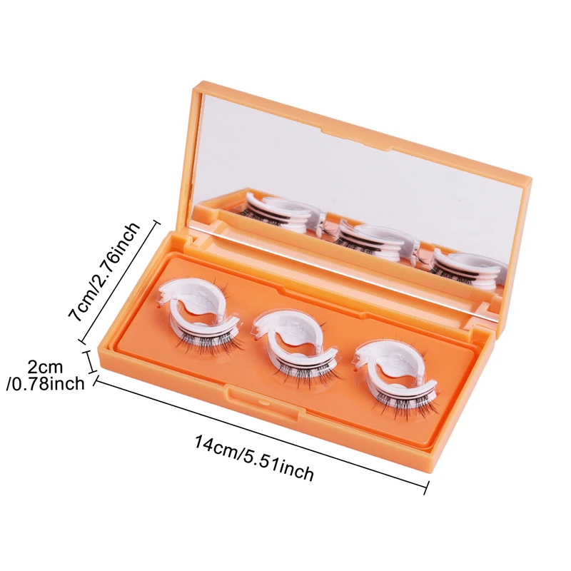 Wodoodporne, odporne na pot, samozapalające się, lekkie, naturalne rzęsy doczepiane, podkreślające naturalne podkręcenie, bez potrzeby stosowania kleju, łatwe w aplikacji.