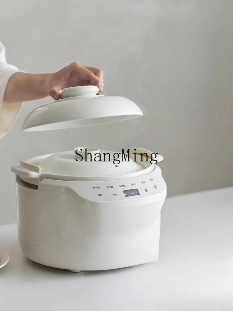 ZYY جهاز طهي الأرز 0 طلاء 1-4 أشخاص جهاز طبخ الأرز المنزلي بالضغط الصغير من السيراميك الحقيقي 3 لتر #4