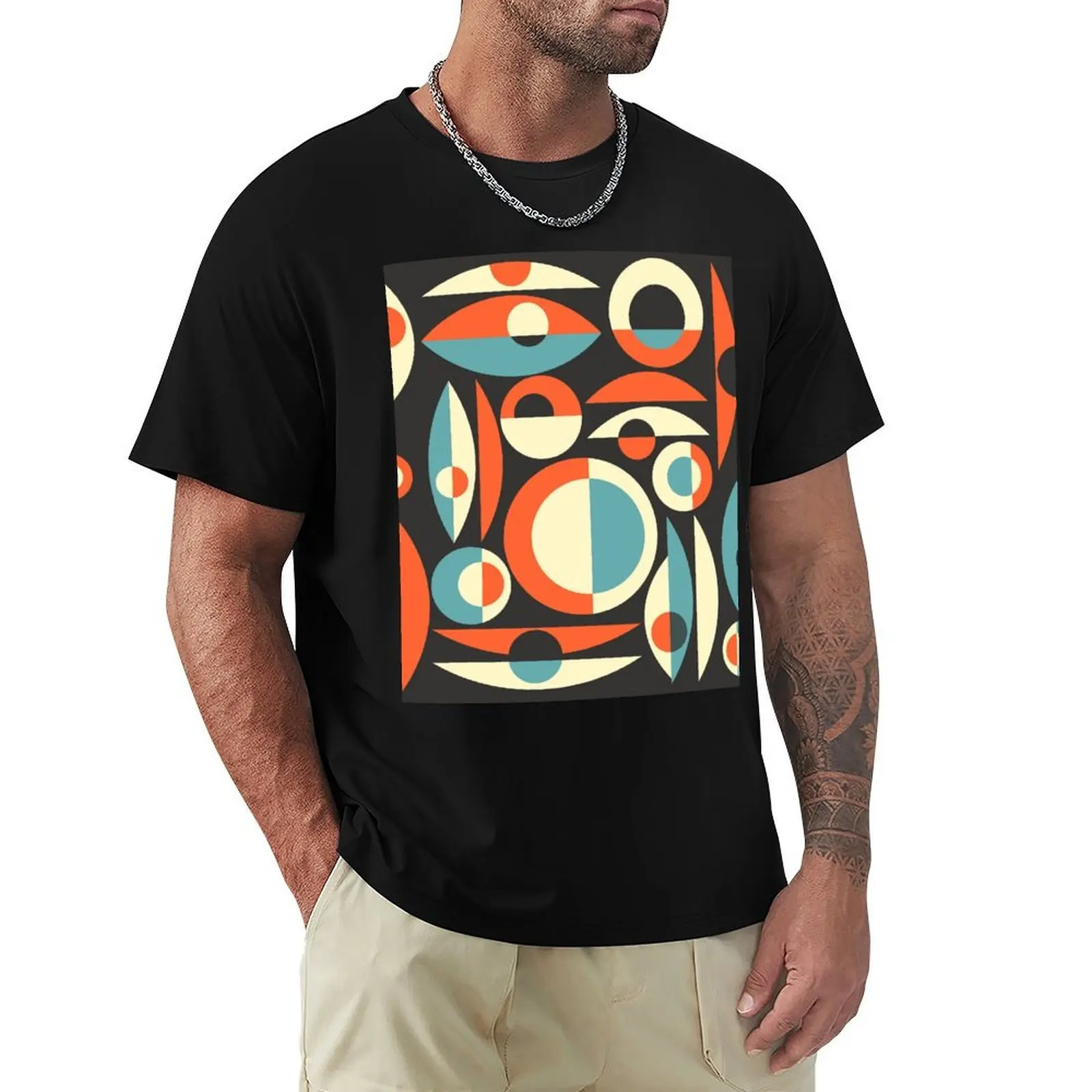 

Retro Eames Era Pisces T-Shirt cheap stuff rapper graphic tees shirts men