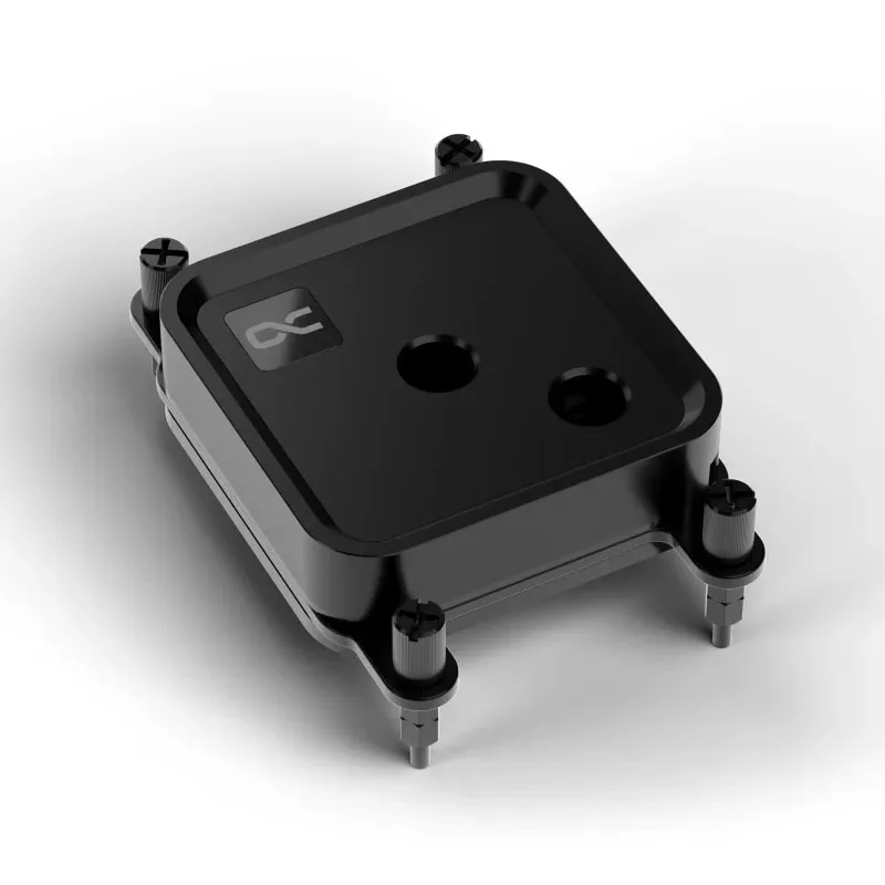 Alphacool Core 1 LT Black CPU Water Block Compatible AMD AM4 / AM5 Intel LGA 1700 Processor Cooler ,G1/4