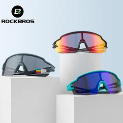 ROCKBROS Cycling Glasses Pholarized Eye Protecting Glasses Glasses Eyewear Goggles Windproof Bicycle Outdoor Sports Sunglasses