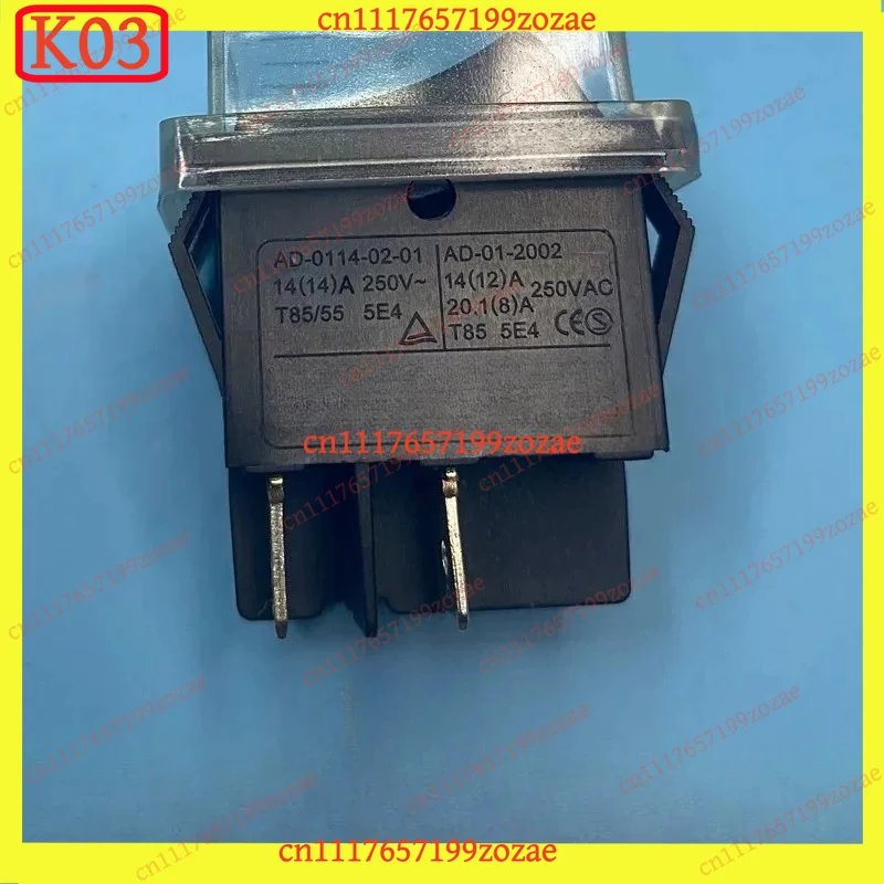LK 1PC Waterproof Power Switch for KARCHER NT20 NT30 NT40 NT50 Vacuum Cleaner Accessory Replacement Part