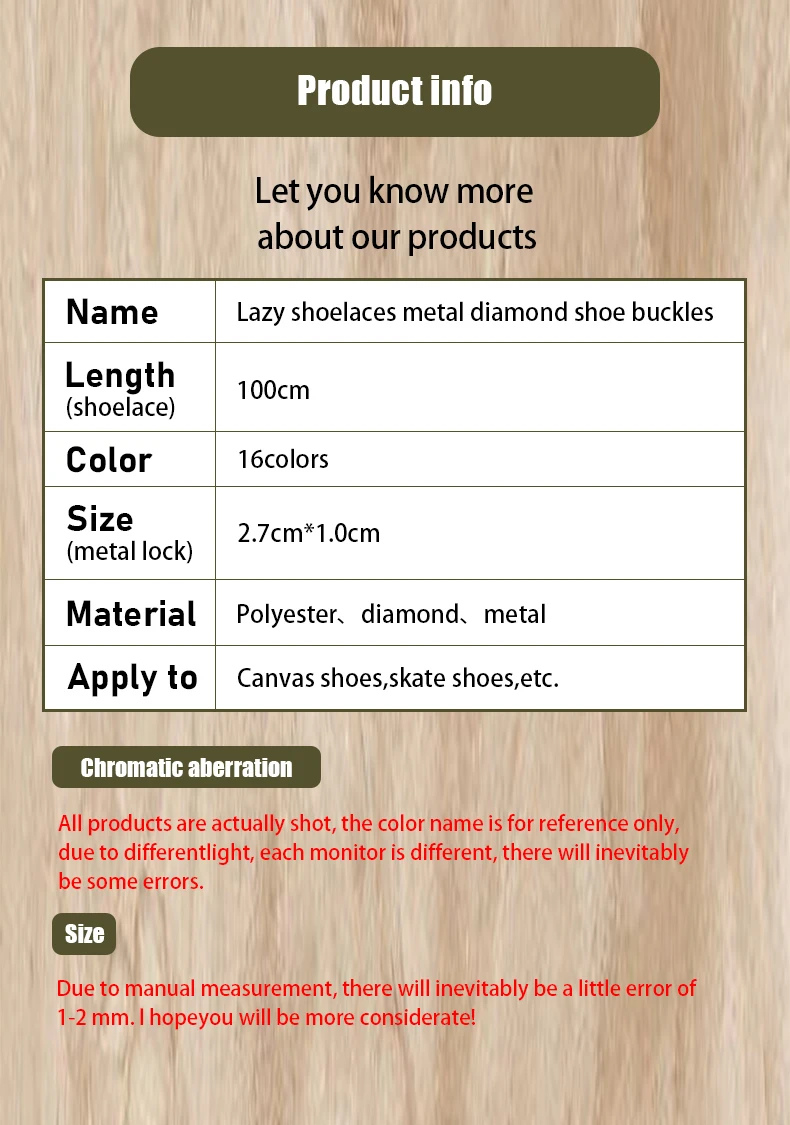 Strass-Schnürsenkel-Clips ohne Binden, glitzernde Diamant-Metall-Schnürsenkel-Schnallen, Schnellverschluss-Schnürsenkel-Befestiger für Sneaker und Freizeitschuhe – Detail 6