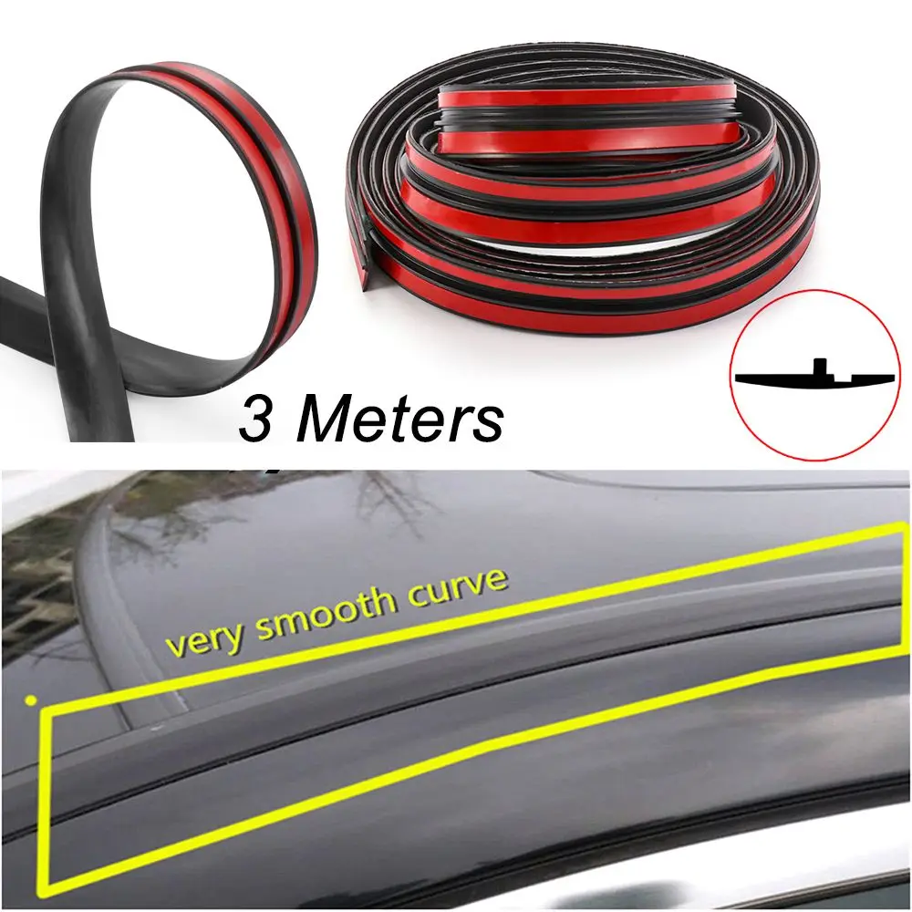 Car Rubber Seal Strip Edge Protector Trim Windshield Sunroof Weatherstrip Seal Strip Edge Protector Car Trim Weatherstrip