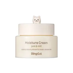 TONYMOLY BLING CAT Moisture Cream 50ml Hydrating Face Hyaluronic Acid Collagen Essence Moisturizing Skin Korea Cosmetics