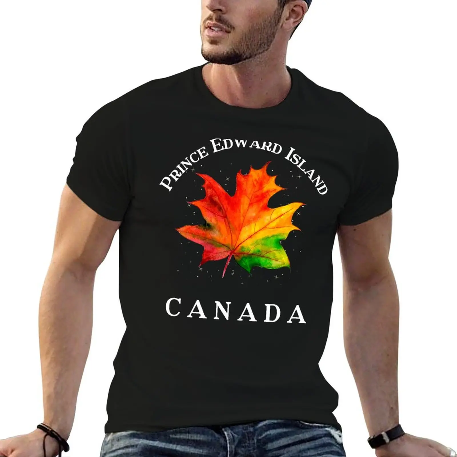 

Prince Edward Island Autumn Colors T-Shirt t shirt personalised man t shirts for men casual T-Shirt