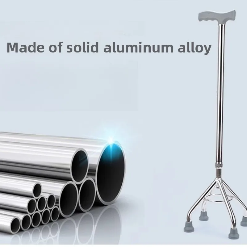 

Anti-Slip Walking Cane for Seniors Ergonomic T-Grip Lightweight Aluminum Durable Anti-Fall Safety Aid Fracture Support