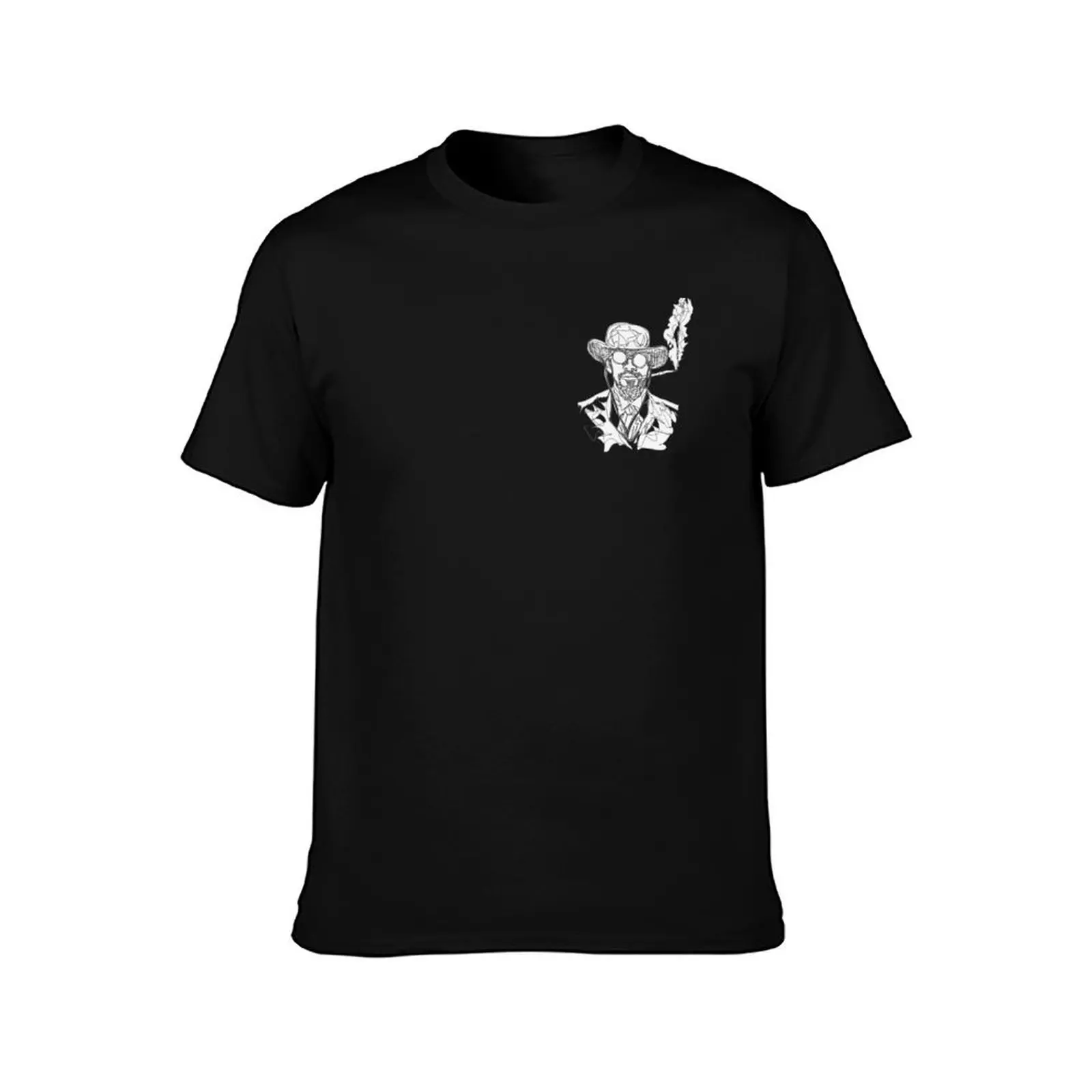Django T-Shirt Summer Casual Cotton Tee Oversized Streetwear Tops Vintage Graphic Print Loose Fit Short Sleeve 100% Cotton