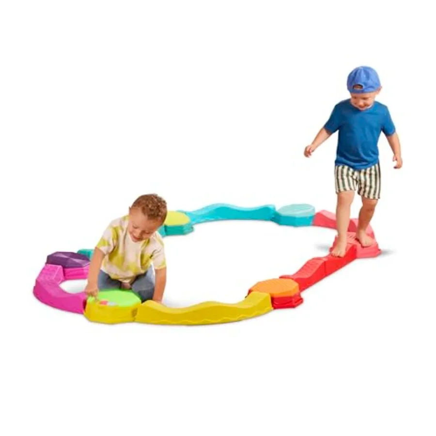 

Indoor Outdoor Active Play Toys for 3 Years + Fun Games Activities Set with Durable Materials in Bright Colors for Endless Ente