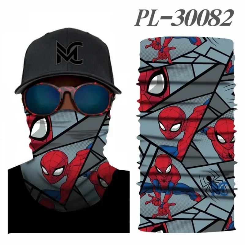 Marvel superhero around the mask cartoon digital printing seamless bandana sports quick-drying sunscreen scarf neck cover neck