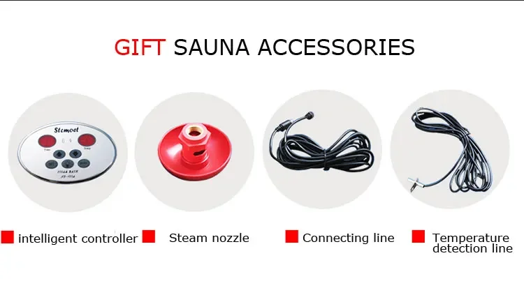 3/4,5/6/9KW Sauna Spa Dampfgenerator für Heimdampfdusche mit digitalem Controller Saunaraum SPA Dampfbadmaschine – Detail 2