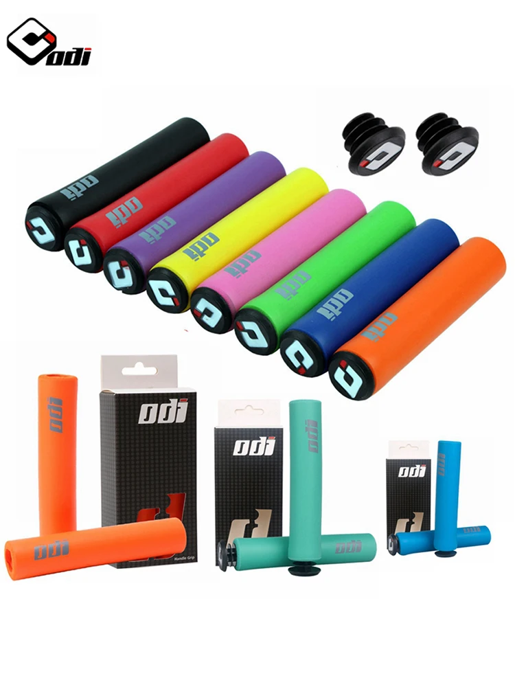 AliExpress ODI MTB Handlebar Grips Mountain Bicycle Folding Bike Cover Ultralight Anti Slip Silica Gel Foaming