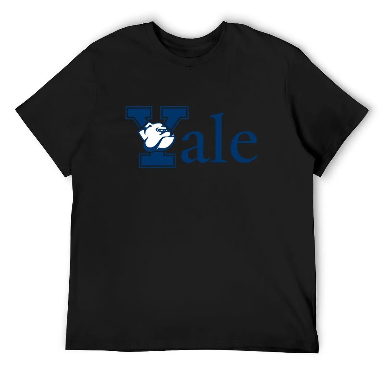 yale T-Shirt plain for a boy summer tops sports fans mens fashion