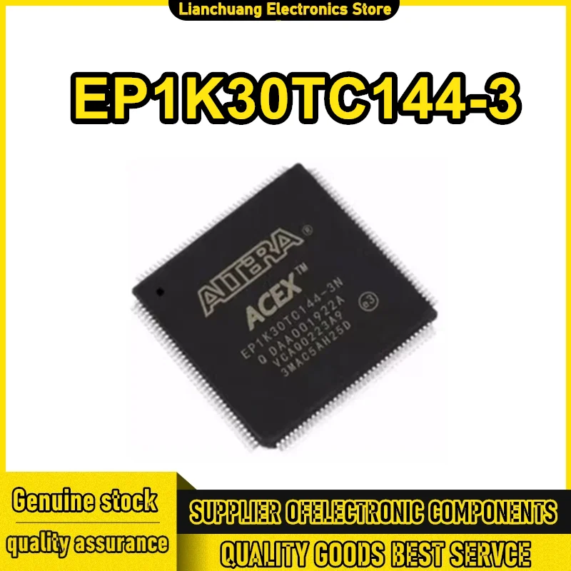

Новые оригинальные электронные компоненты: микросхемы EP1K30TC144-3 QFP