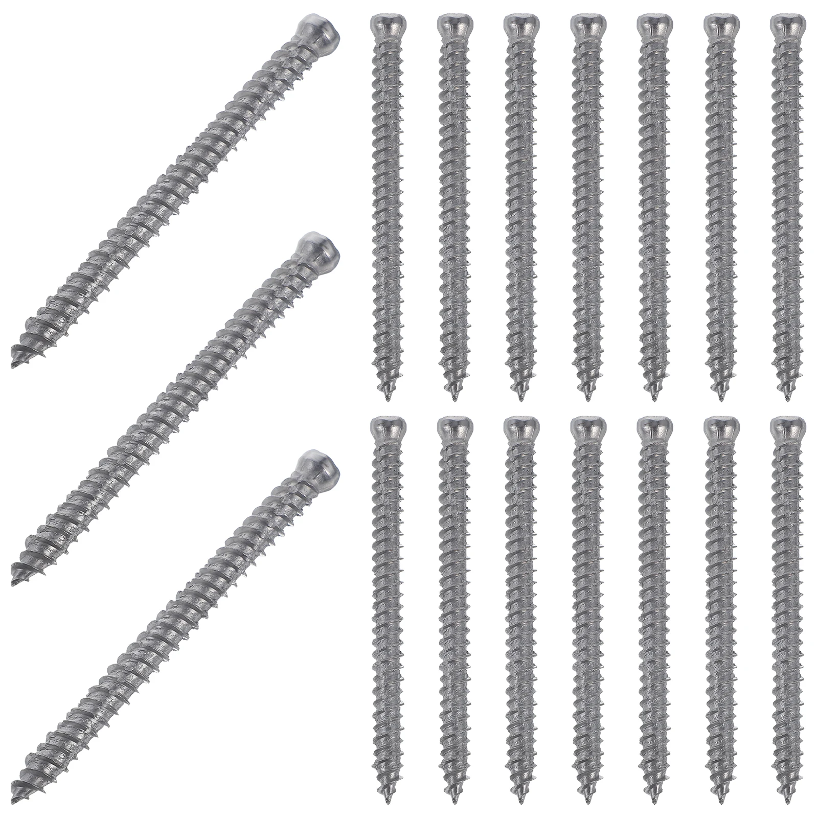 

1 set Stainless Self Tapping Screws M7 5x82 Self-Tapping Screws for Door Window Durable Suitable Indoor Outdoor Hardware