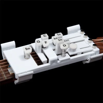 Guitarra Assistida Artefato Folk Canção Guitarra Iniciante Auto Ensinado Corda Preguiçoso Assistido Automático um Botão Acorde