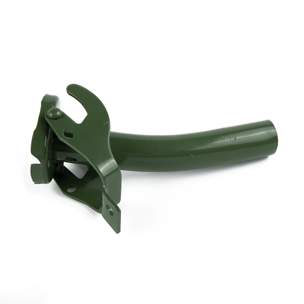 Oil Pipe Can Spout Nozzle 38cm Best Seal W/ Rubber Gasket 5L- 20L Accessories Army Green Convenient Metal Rubber