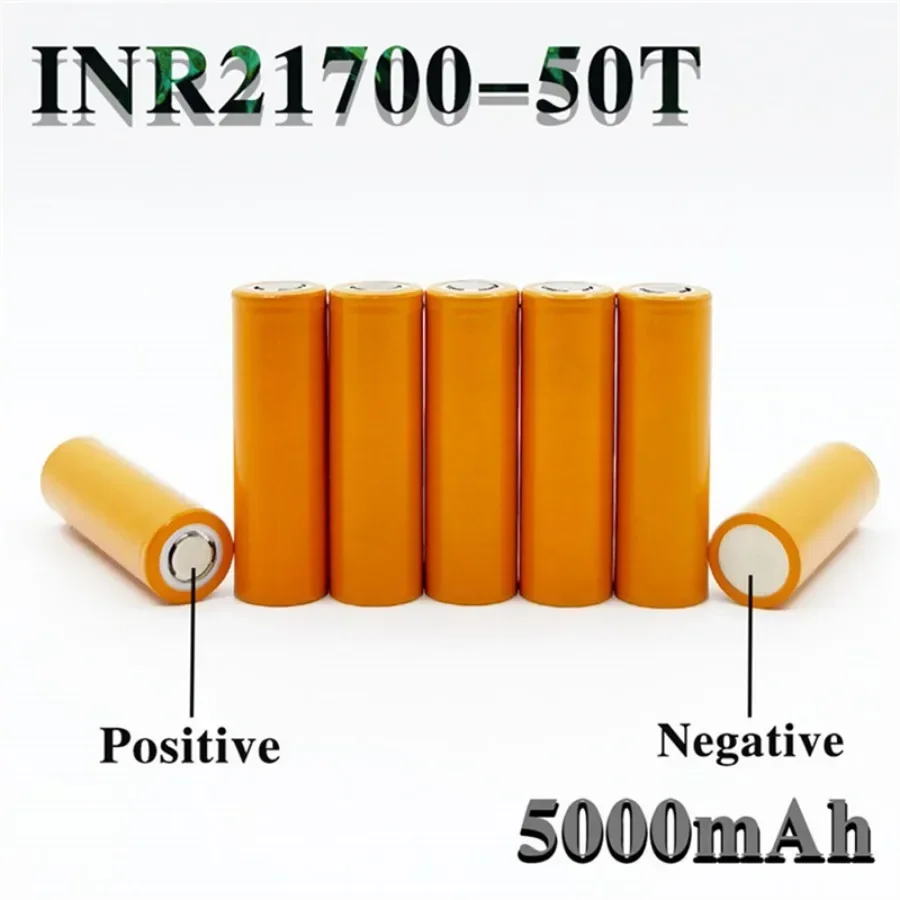 INR21700 5000mAh Original Battery 21700 3.7V 5000mAh 30A High Discharge Super Large Capacity