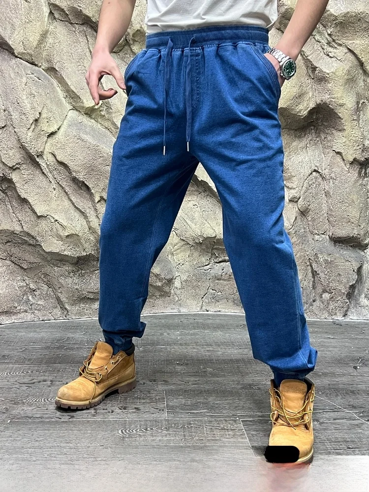 

Линия! Плотный хлопок высшего качества! Мужские спортивные повседневные брюки на шнурке для активного отдыха, весна-осень, 25 моделей