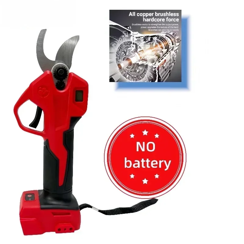 25mm Brushless Electric Scissors For Milwaukee18V Battery Pin Garden Cordless Pruning shears Garden 