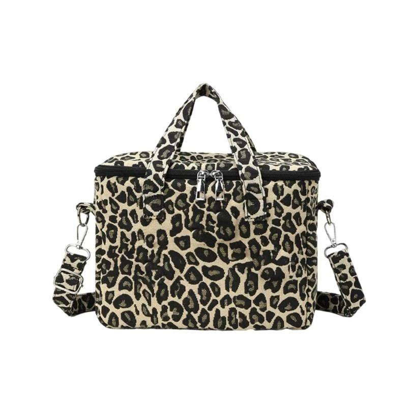 J15U Essential Strollers Company com amplo espaço Leopard Theme Baby Pram Storage Bag