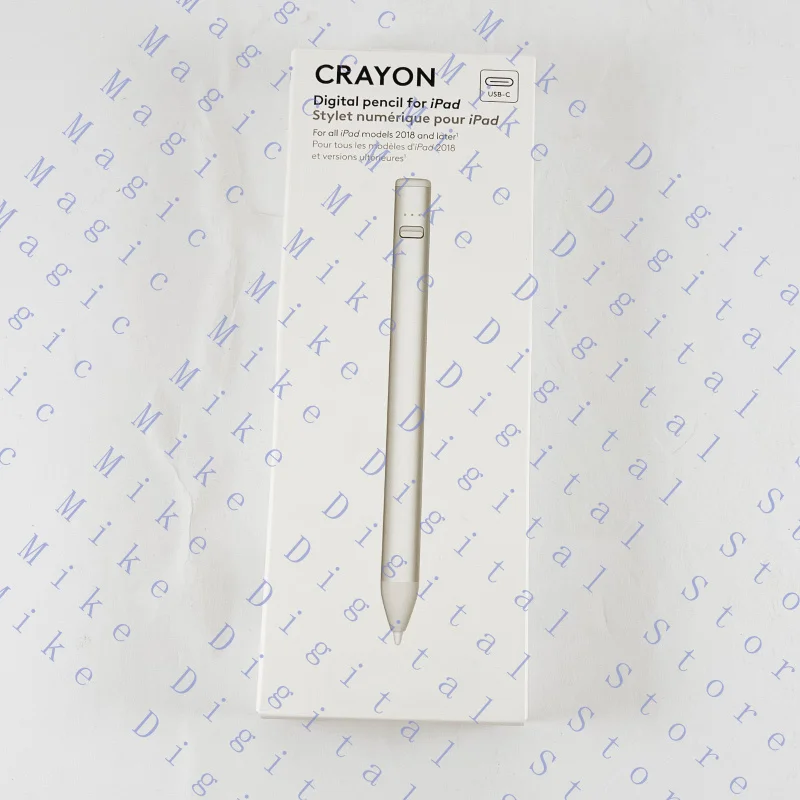 H   FOR Logitech Crayon Digital Pencil for iPad 2018 Model & Later - Silver