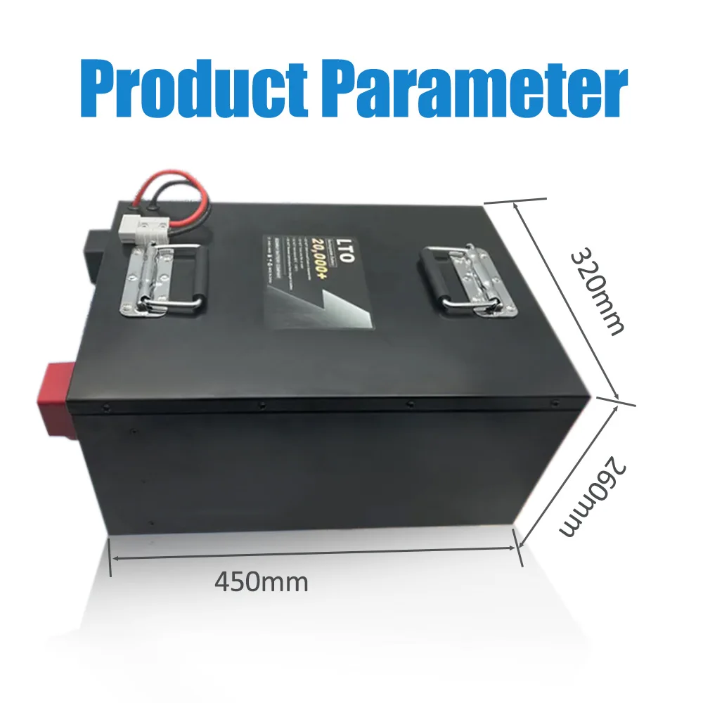 12V 100AH LTO With Charger 100A 150A Lithium Titanate Battery Perfect For The Car Refrigerator Electric Vehicle Solar System RV