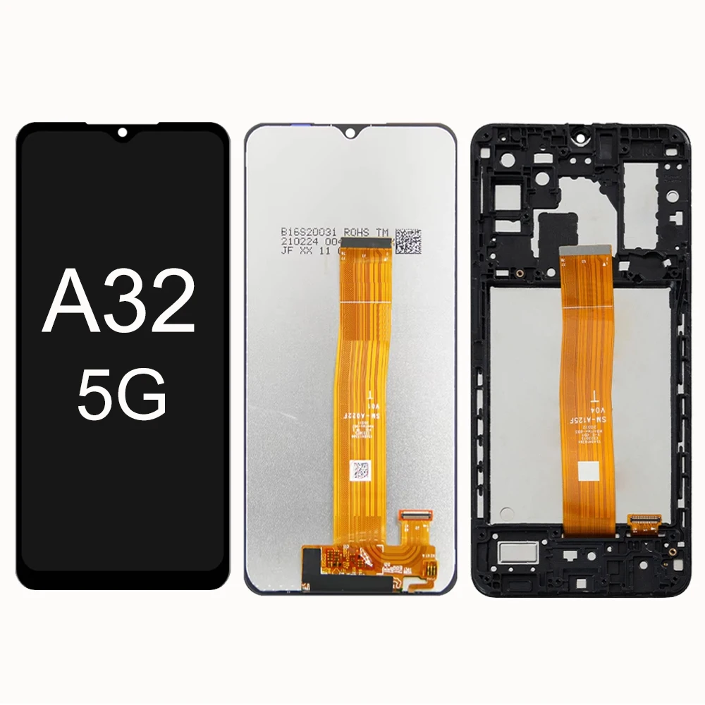 A32 Super AMOLED Screen for Samsung Galaxy A32 A325F A325F/DS LCD Display Touch Screen Digitizer for Samsung Galaxy A32 5G A326B