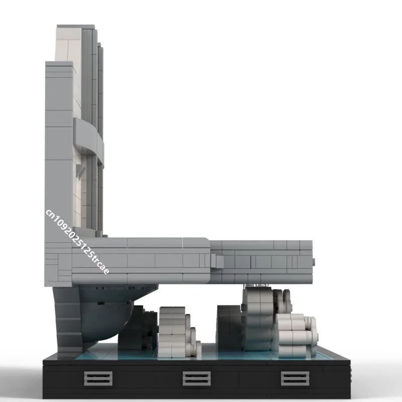 Nieuwe Beroemde Star Battle Movie Series Moc Cloud City Diorama Model Aangepaste Puzzel Diy Creatieve Ideeën Kind Speelgoed Verjaardagscadeautjes