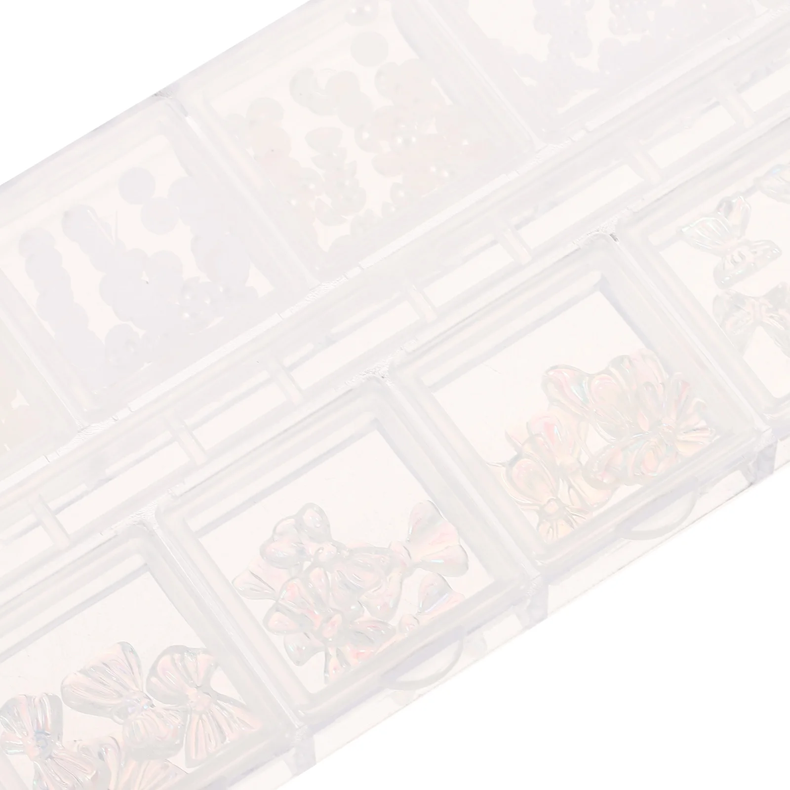 

1 Box 3D Nail Charms Set with Pearls Bows Butterflies for Nail Art Decoration Cool Jewels Accessories Small DIY Craft Tools