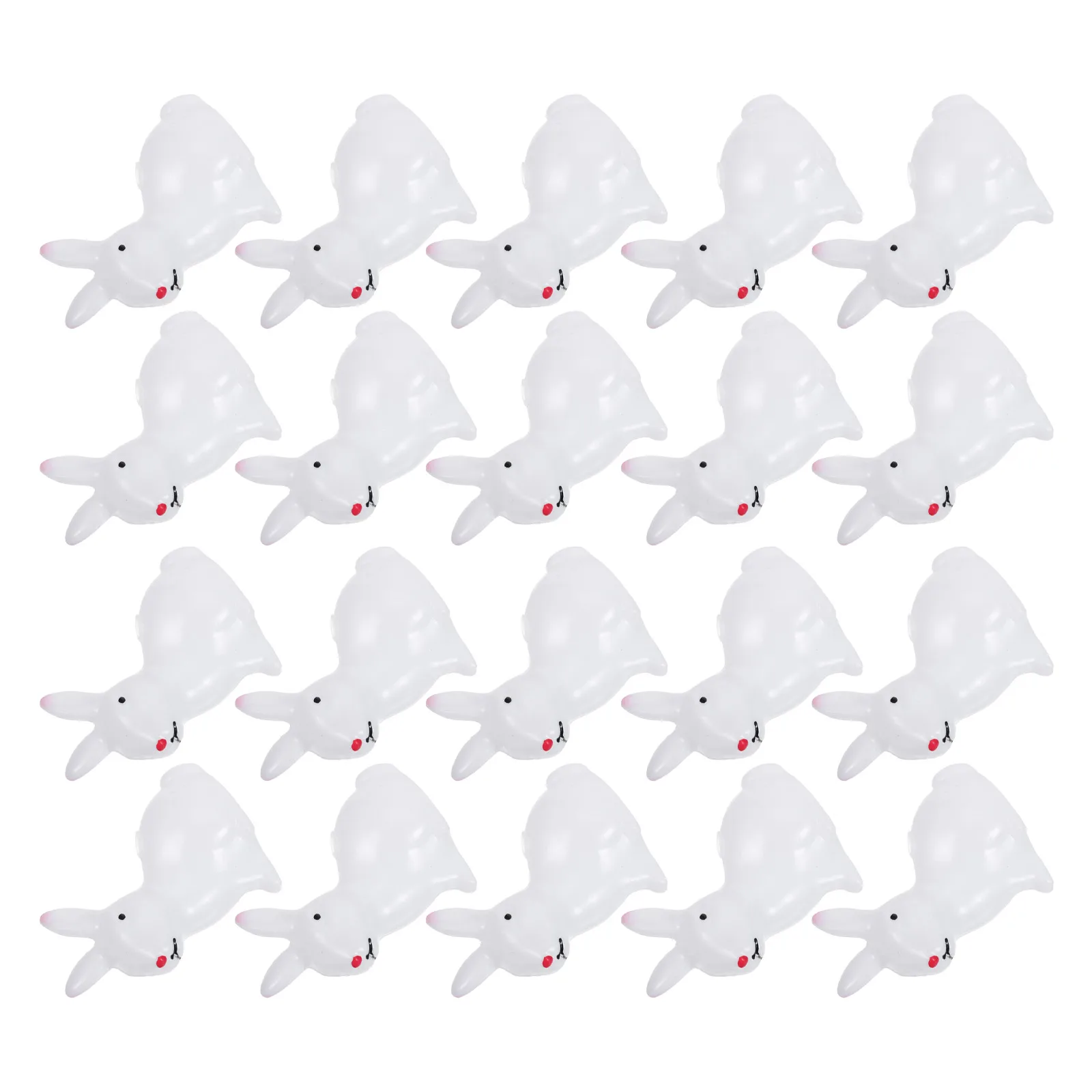 

20Pcs Bunny Decorations Lights LED Fairy Light Ornaments for Party Nightlight Desk Nursery Decor Romantic Ambience Home Garden
