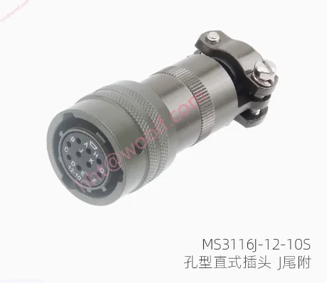 PT06E-12-10P/S (SR) konektor pesawat standar Amerika MIL-26482 snap on PT02 MS3112