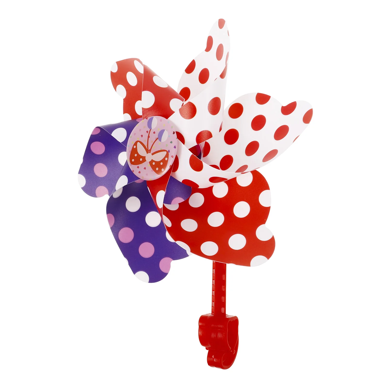 

1 Set Bike Wheel Decoration Bicycle Windmill Ornament Kids Accessory Cute For Girls Novelty Handlebar Pinwheel Cartoon-Themed