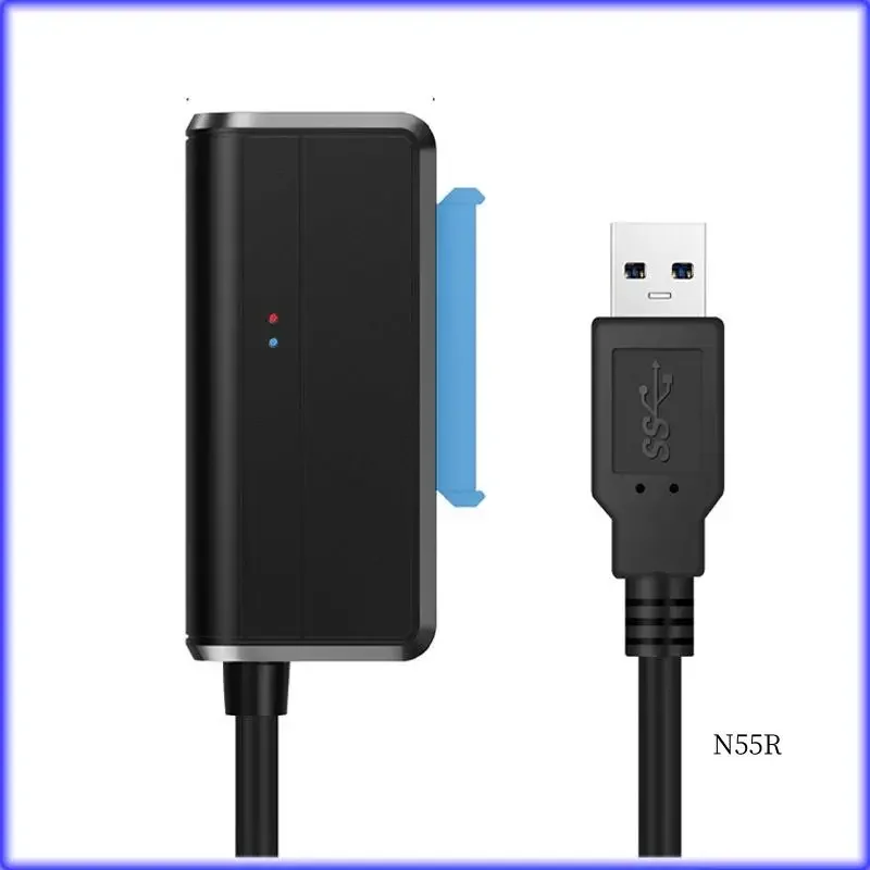 BG-Converter USB3.0 To SATA7+15P Easy Drive Cable For 2.5 3.5 Inch Hard Drive Data Cable USB Adapter Cable Up To 5Gbps