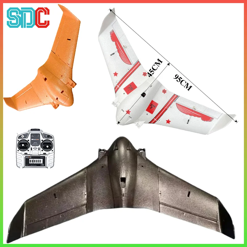 

Ghost B2 Bomber RC Plane 950mm Wingspan FPV Remote-Controlled Fixed Wing EPP Racing Aircraft Toy for Ages 14+