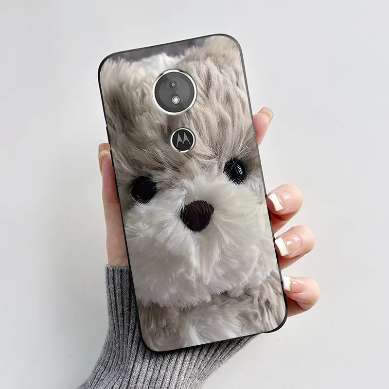 For Moto E5 E5Plus E5Play Case Phone Cover Soft Silicone Cute Cat Cartoon Back Case For Motorola Moto E5 Plus / E5 Play Cases