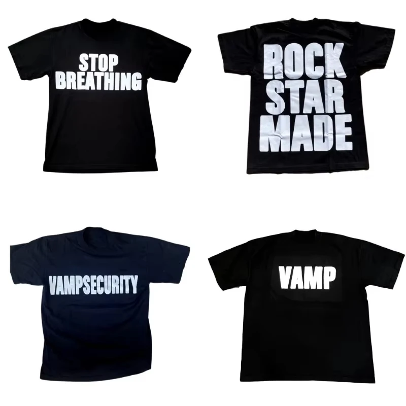 

2025 PLAYBOI CARTI Narcissist Tour Tee Short Sleeve Trend Street High Quality Cotton Men's and Women's High Quality T-shirt