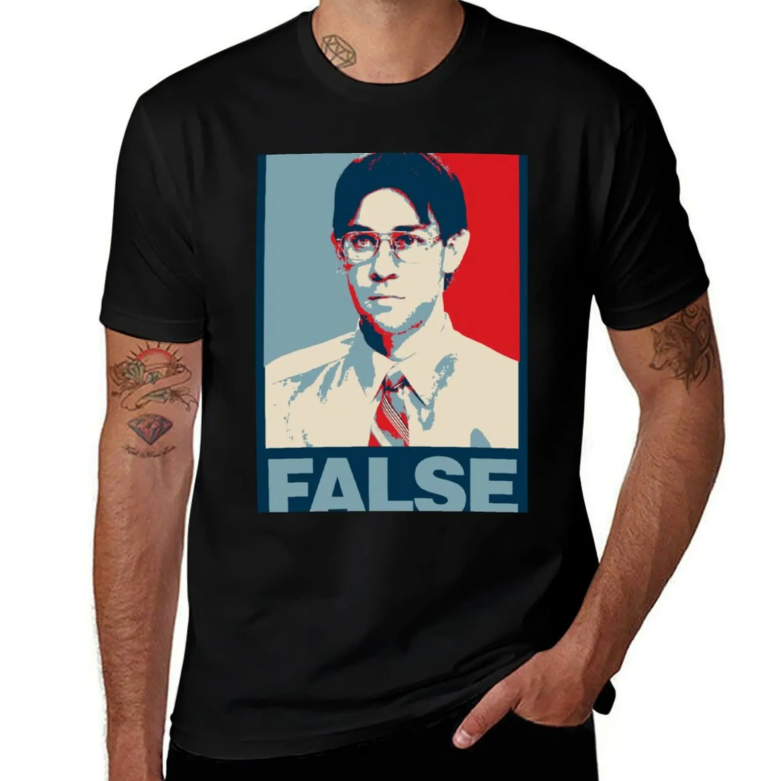 FALSE. T-Shirt Fashion Letter Print T-Shirt
