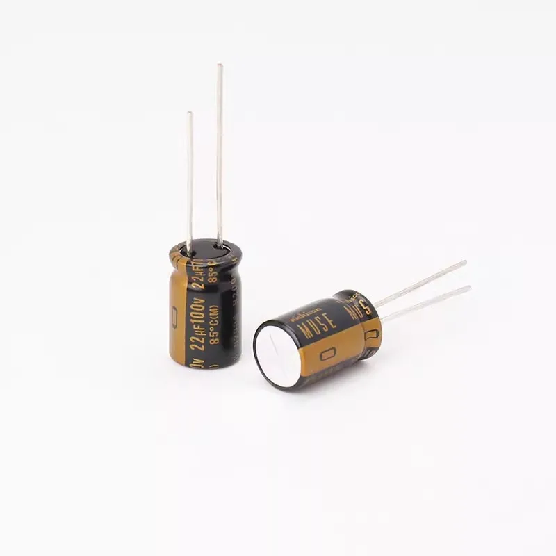 10 قطعة اليابان نيكون KZ nichicon 22 فائق التوهج/100 فولت اقتران الصوت تصفية مُكثَّف كهربائيًا