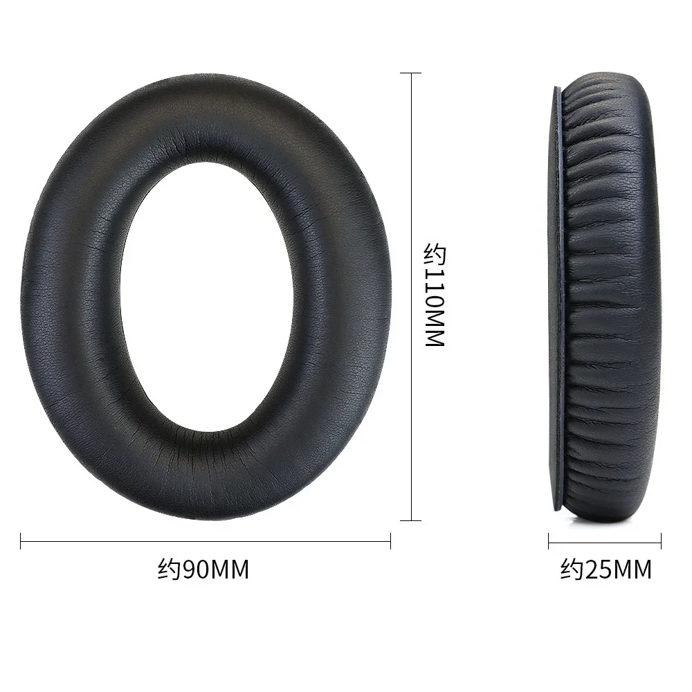 

Earmuff Earphone Sleeve For Kingston HyperX Cloud Revolver S Headphones Softer Protein Leather Earpads