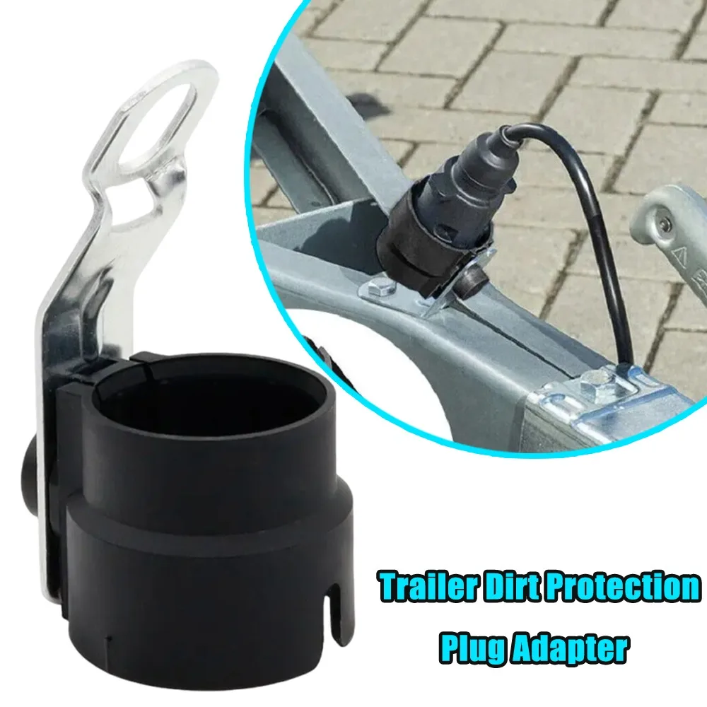 

7 To 13 Pin Trailer Plug Holder Universal Bracket Waterproof Dust Proof Connector Adapter For Trailer Accessories Tool